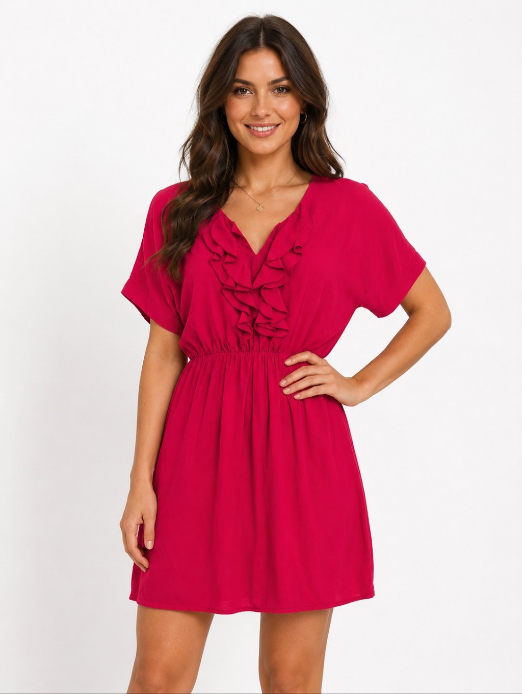 Amanda Uprichard Bright Scarlet Dress P